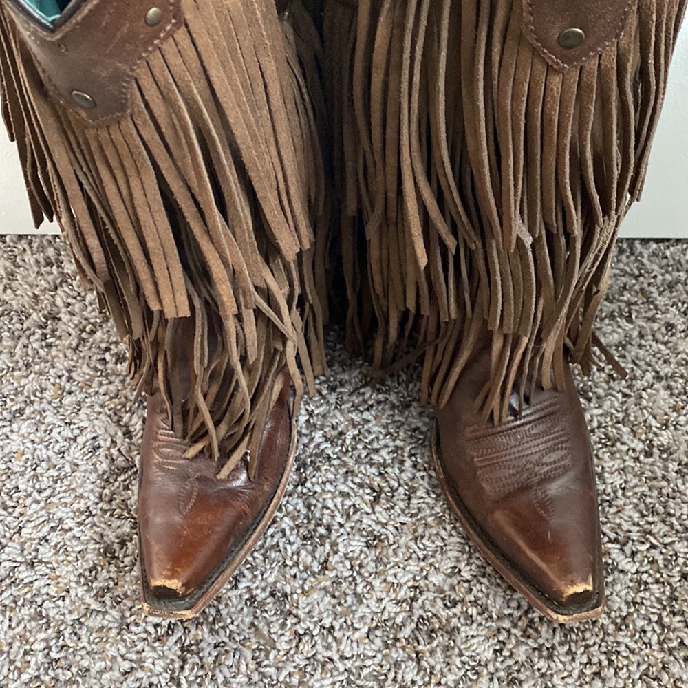 Corall fringe boots - Picture 12 of 16